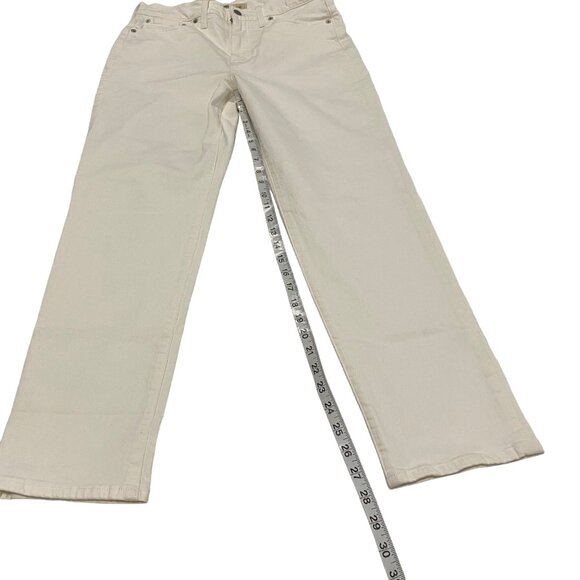 Madewell The Perfect Vintage White Jean Size 28 NWT - Picture 9 of 11